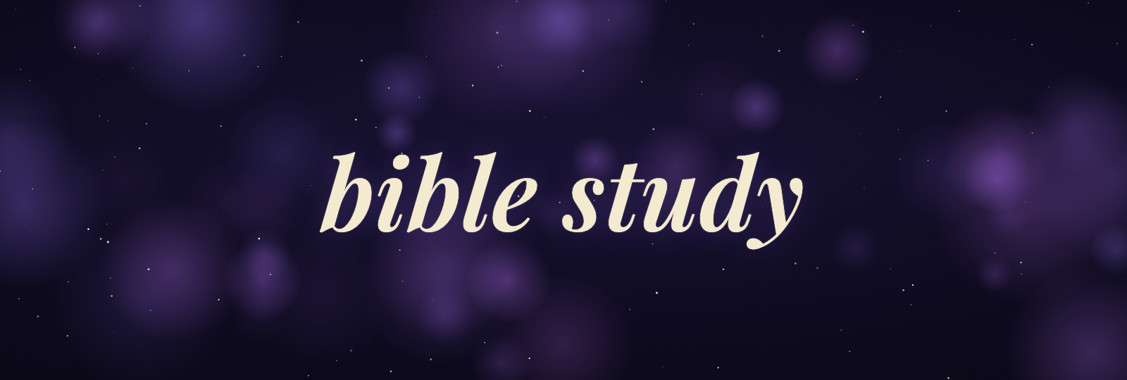 Bible Study, a real project on jayhern.com